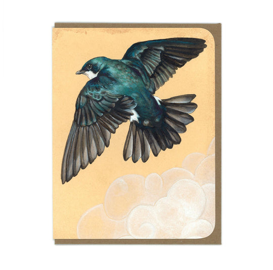 Tree Swallow - Greeting Card
