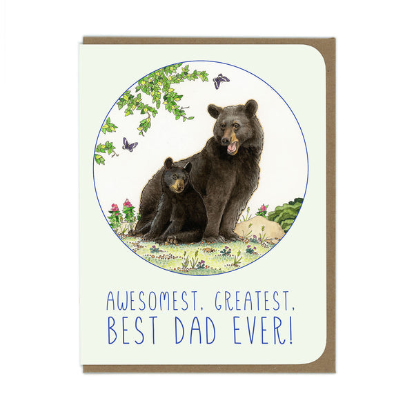 Best Dad Ever - Greeting Card