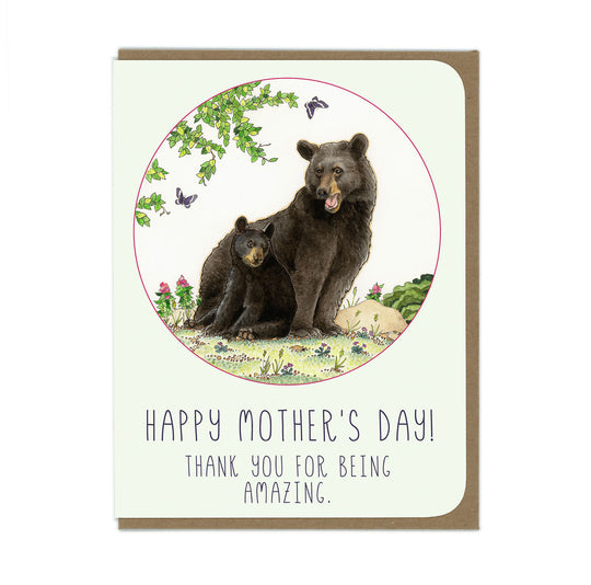 Happy Mother's Day - Bears Greeting Card