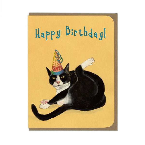 BIRTHDAY Cat - Greeting Card