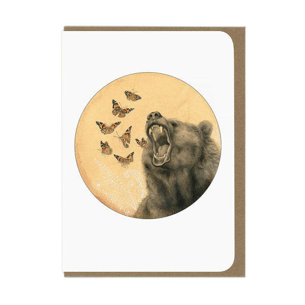 Bear Roar - Greeting Card
